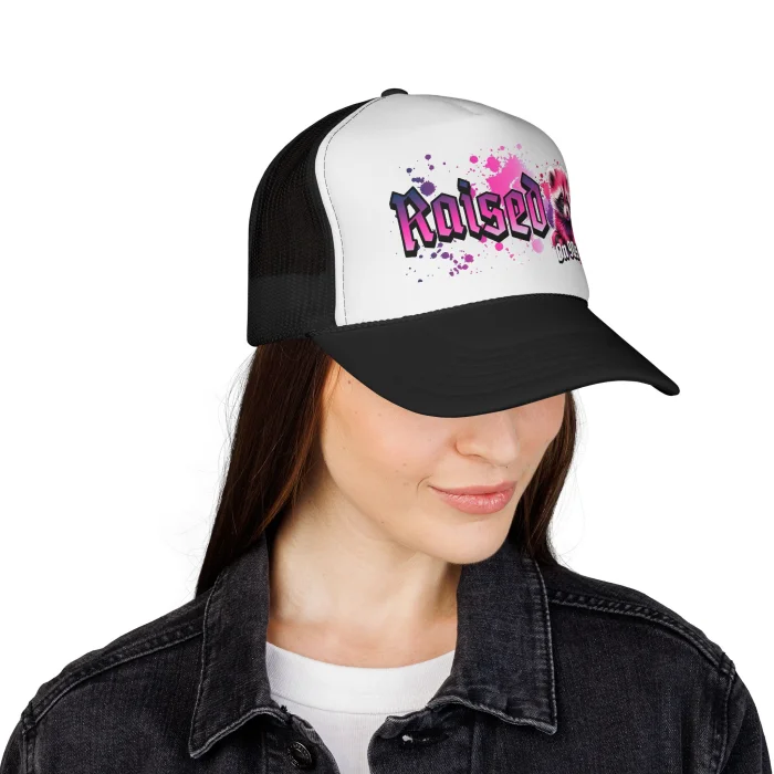 Czapka z daszkiem z nadrukiem Rised on 90's Era